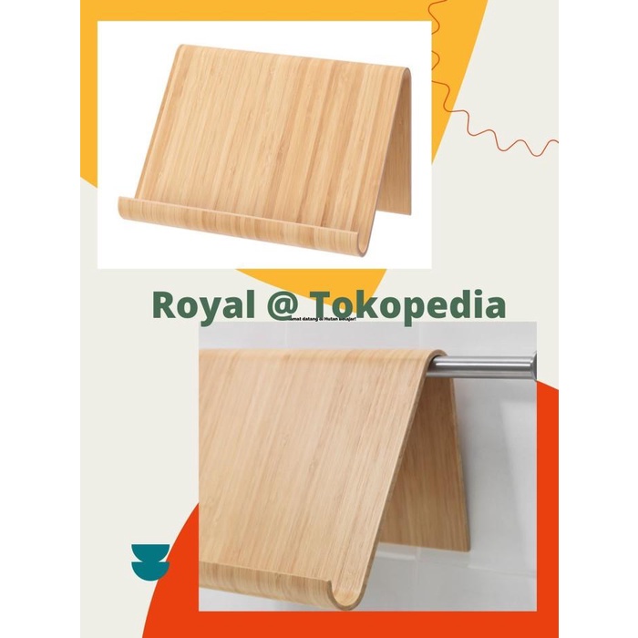 IKVivalla Stand Tablet Bamboo Tablet Holder Stand