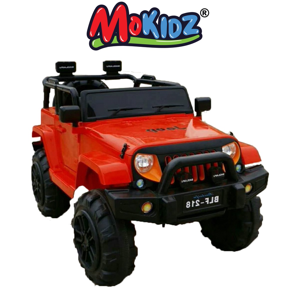 Mainan Anak Mobil Electric Aki Import MOKIDZ JEEP Type BLF-218