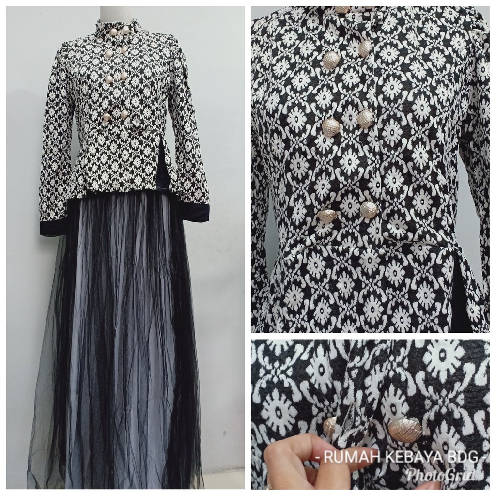 SET ETNIK VANIA / SETELAN KAOS ROK SKIRT TUTU REAL PICT SETELAN PESTA SETELAN BRUKAT ROK SKIRT RUMAH KEBAYA BANDUNG RUMAH SONGKET BANDUNG