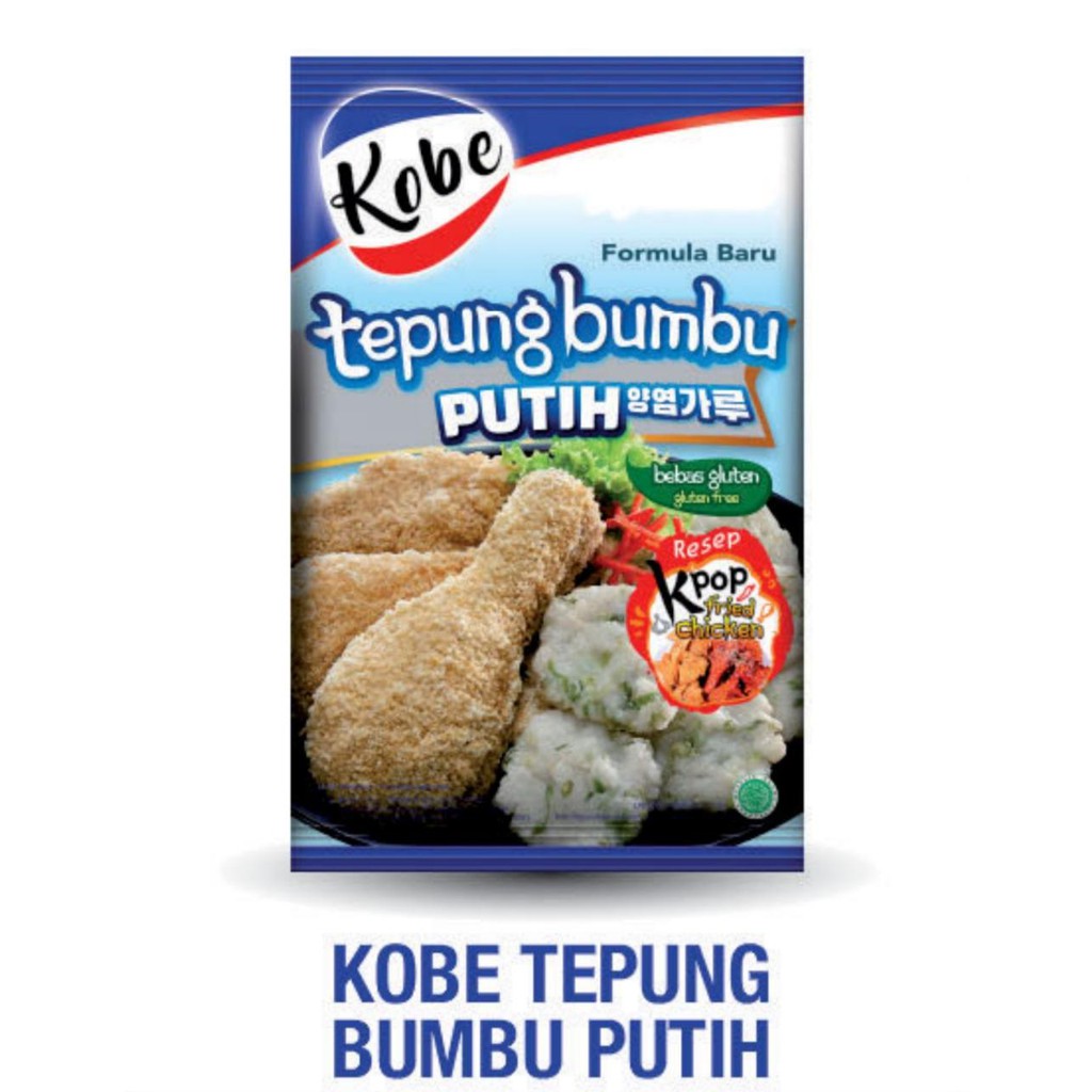 

Kobe Tepung Bumbu Putih 70gr 1Ctn/dus