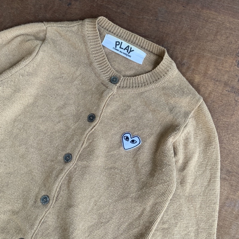 cardigan play cdg second original