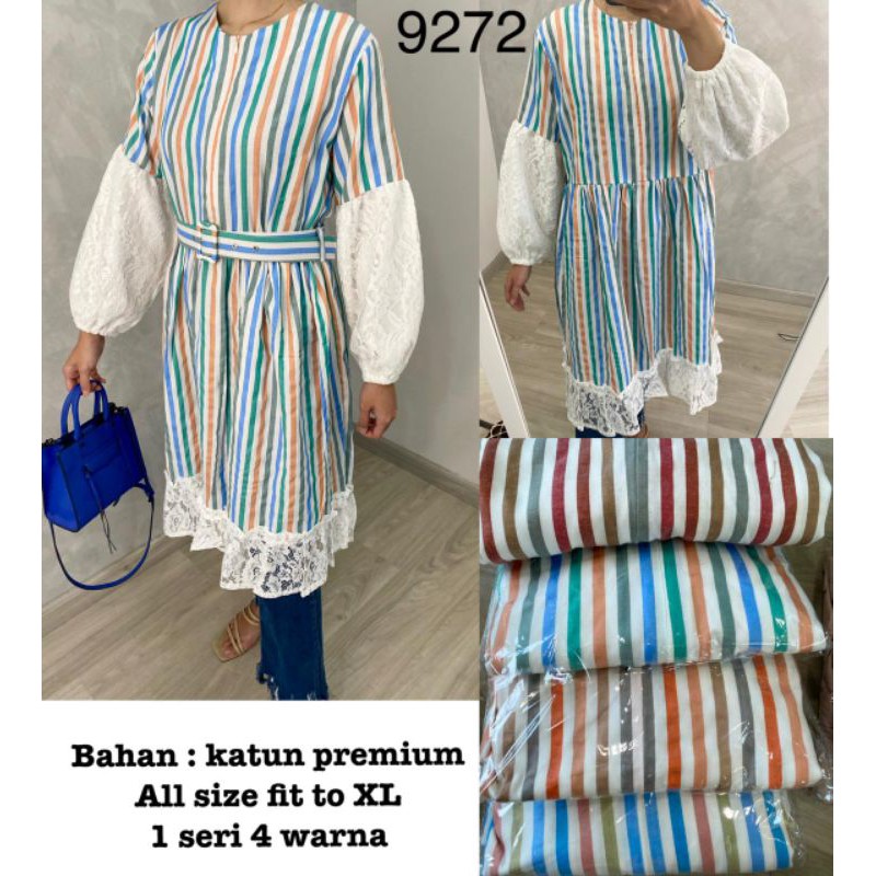 long tunik katun