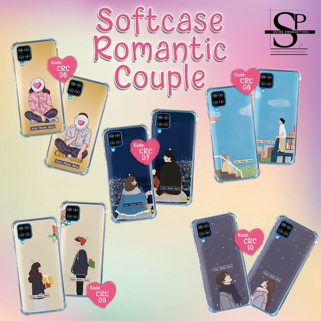 Softcase Hp Couple Custom Nama