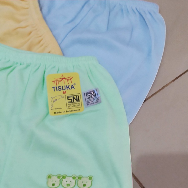 Celana Pendek Bayi Dolphin Polos Random Warna M,L,XL