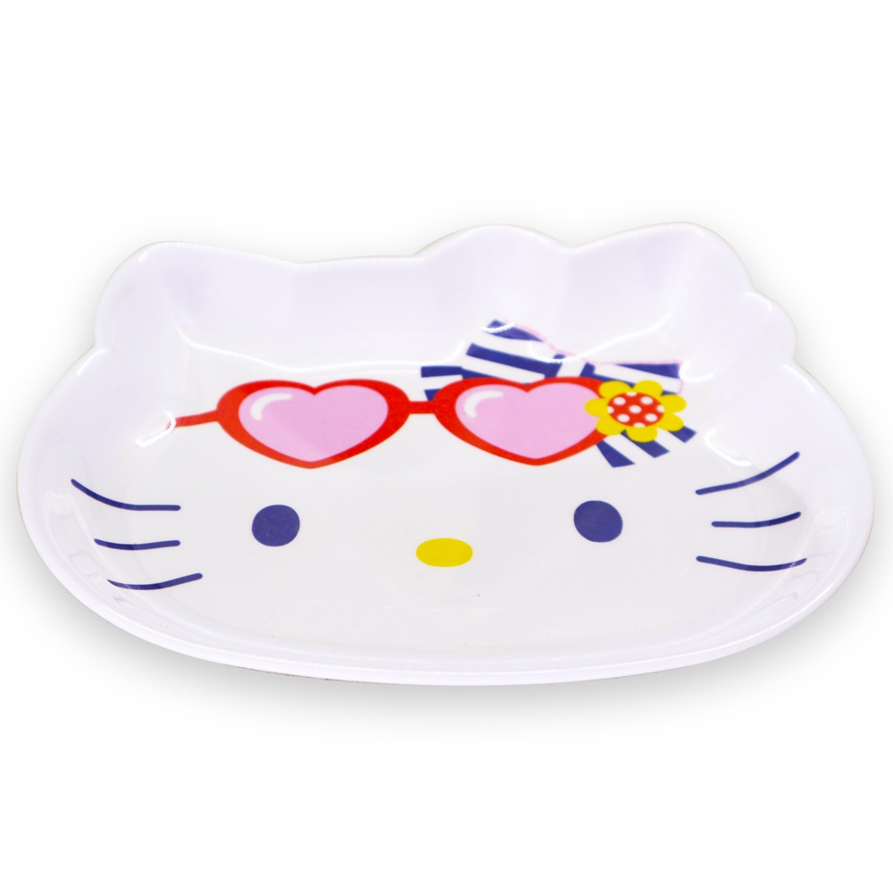 Piring Makan Kue Cake Plate Hello Kitty 7 - Warna