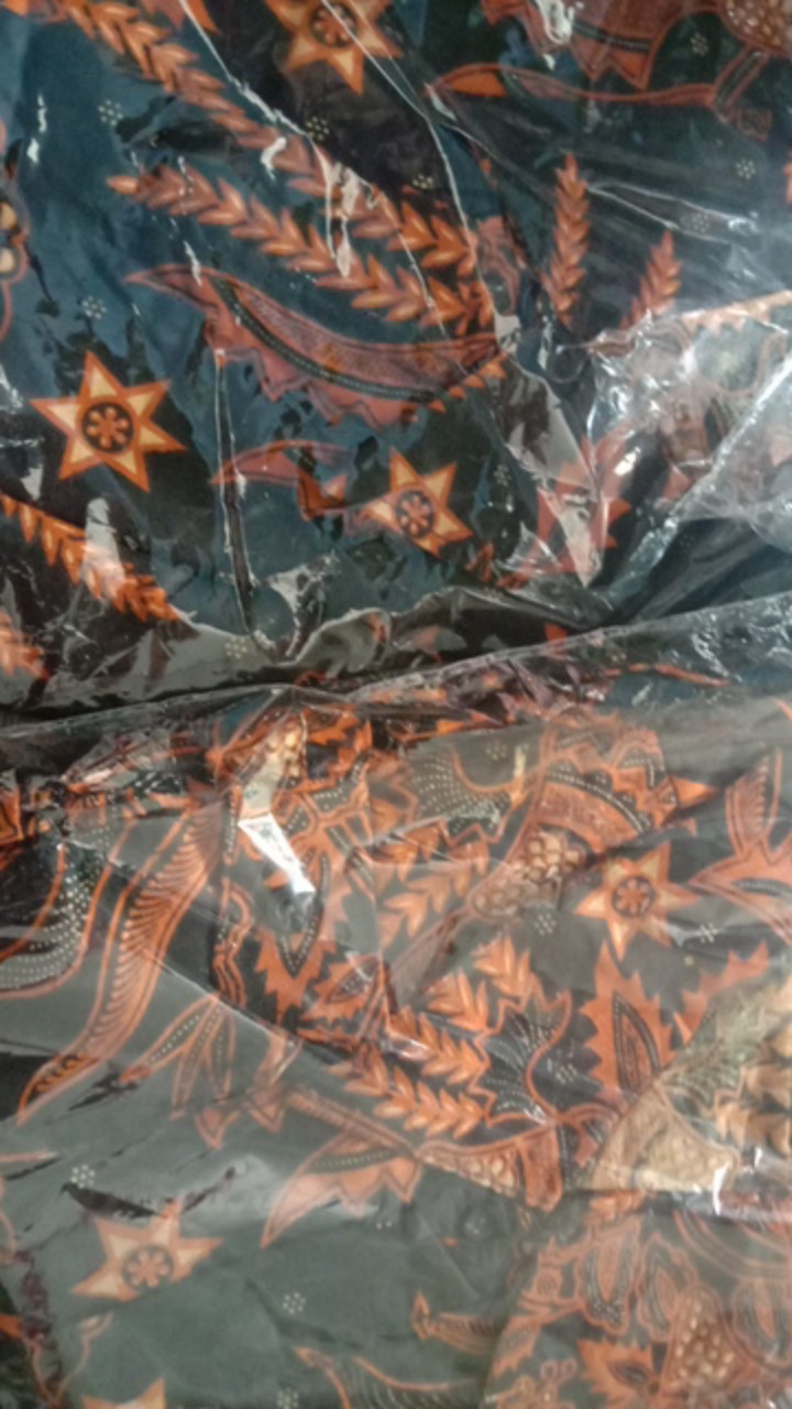 Batik Couple Keluarga Sania Ruffle Ori Ndoro Jowi Dnt Dimensi Abu