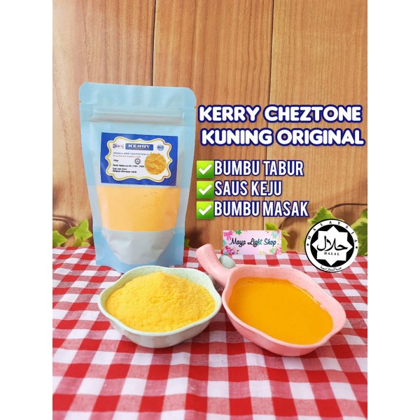 Kerry cheztone 50gr 100gr Halal murah keju bubuk cheeze powder saus keju cheese sauce original