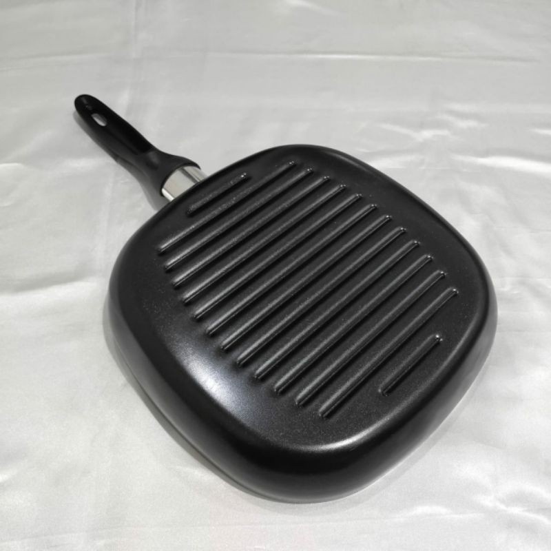 MAXIM GALAXY SQUARE GRILL TEFLON CERAMIC PEMANGGANG 26CM  Frypan Panggangan Penggorengan Square Grill Teflon 26 cm Maxim Galaxy GAL26GRILL GAL 26 GRILL