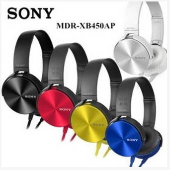 HEADPHONE SONY MDR-XB450AP / HEADSET BANDO SONY XB 450 / EXTRA BASS SONY