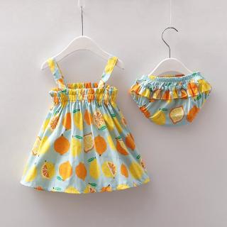 baby girl clothes with lemons
