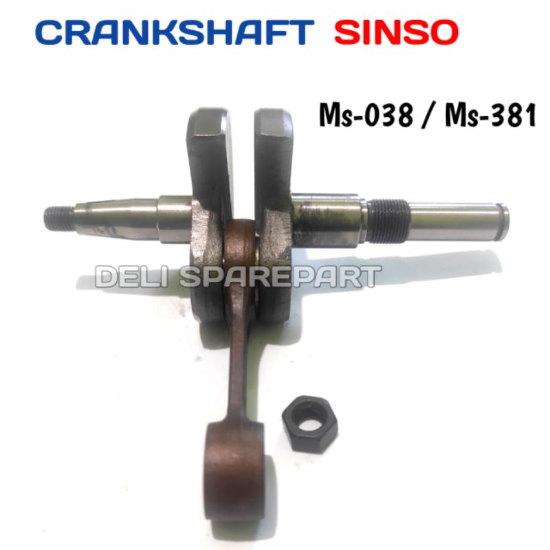 Ms381 038 Crankshaft kruk as kro as ms 381 sthil 038