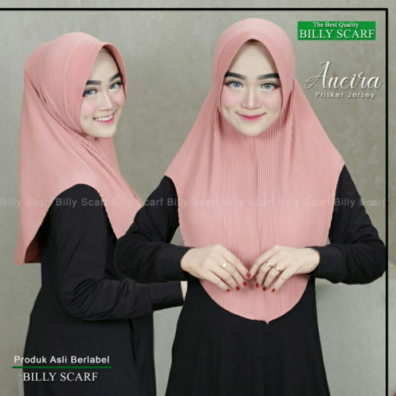 (((ORIGINAL BILLY SCARF)))Jilbab/Bergo Instan Jersey ANEIRA