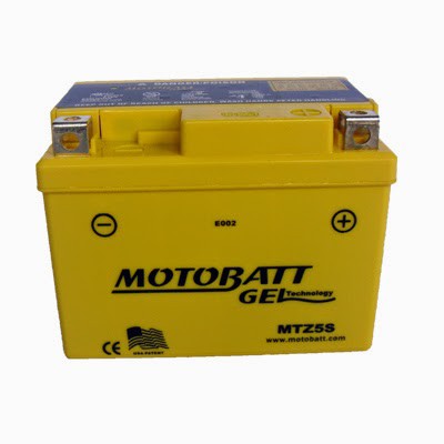 Aki motor honda fino motobatt MTZ5S accu gel paling murah ORI pabrik