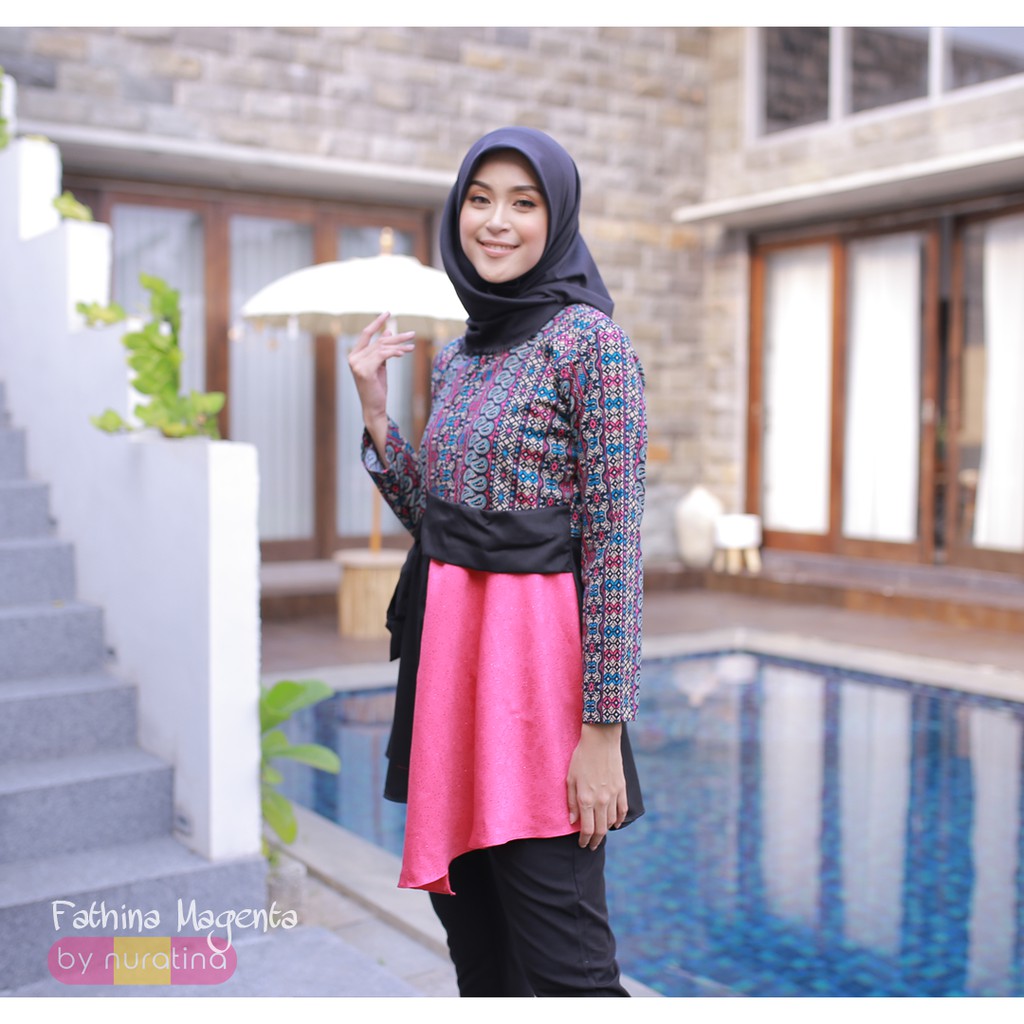 Fathina Magenta Baju Menyusui