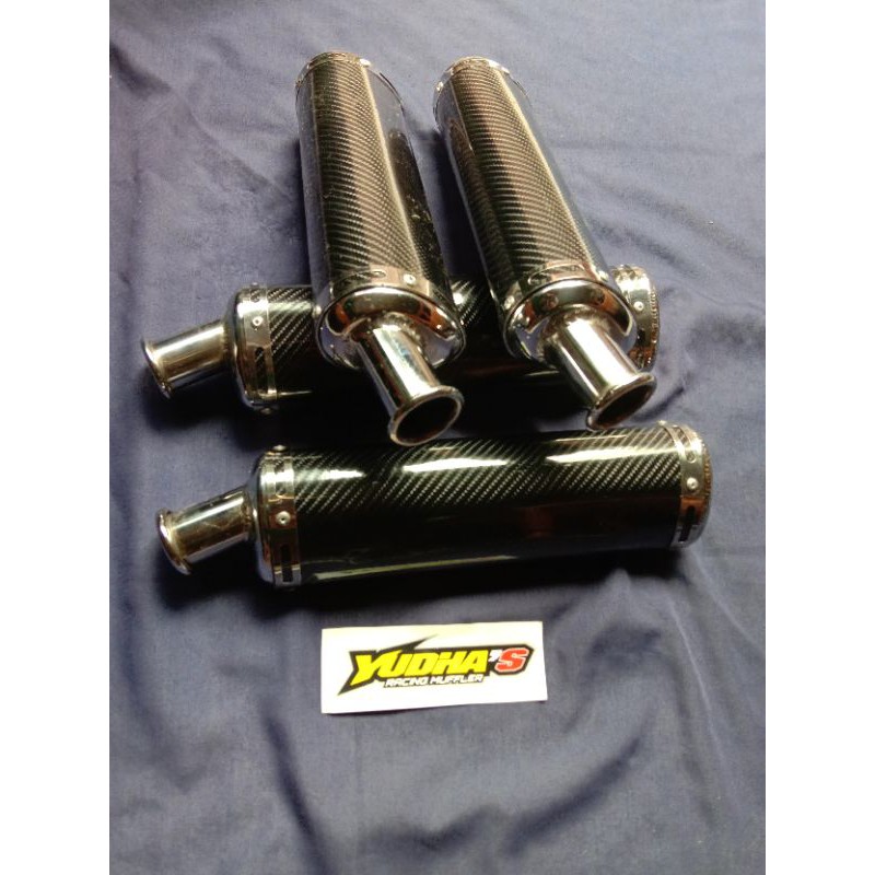 selencer knalpot racing oval fiz r fizr satria Vespa ninja murah suara garing