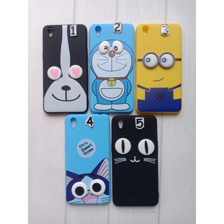 OPPO A37 SILIKON KARAKTER MATA TIMBUL SOFT CASE CASING