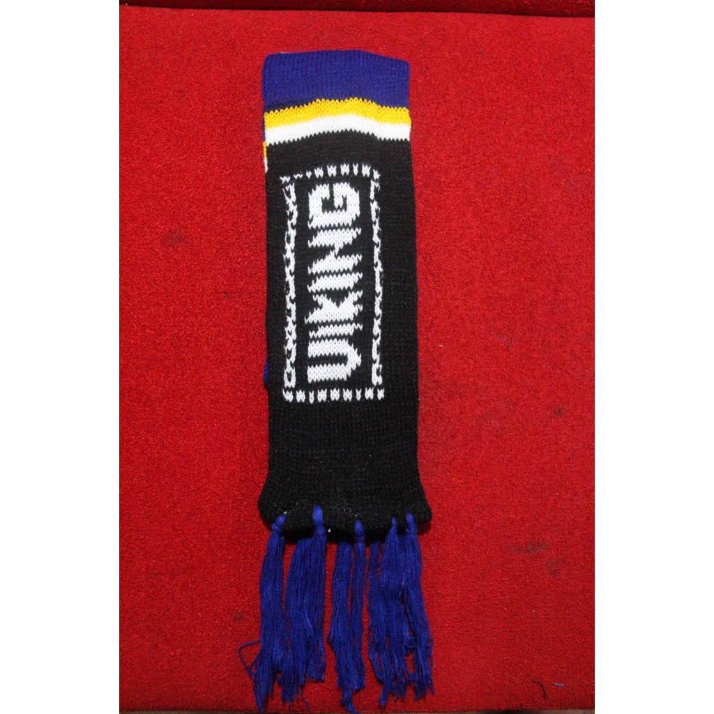 SYAL RAJUT SCARFT SUPORTER LIGA INDONESIA PERSIB BANDUNG MIN ORDER 10 PCS