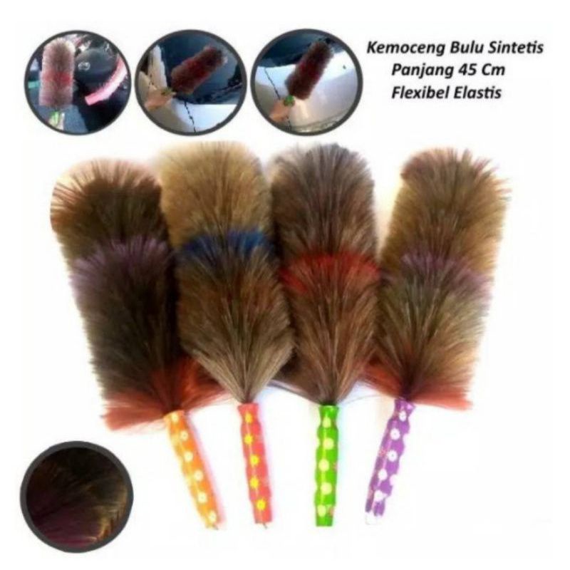 KEMOCENG MOBIL BULU SINTETIS ANTI GORES|SULAK BULU