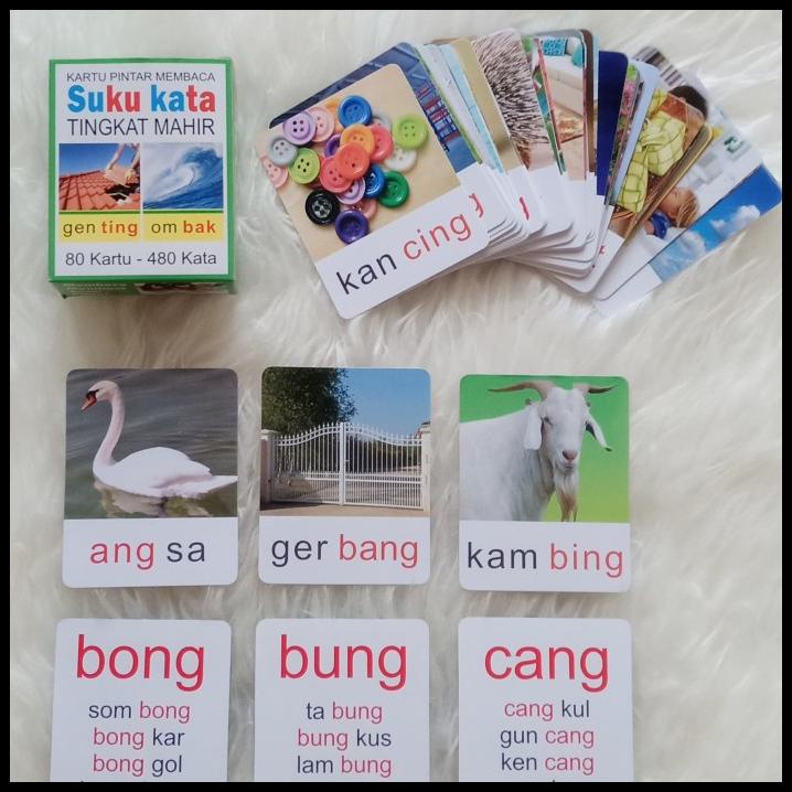 Kartu Pintar Suku Kata Mahir / Flashcard