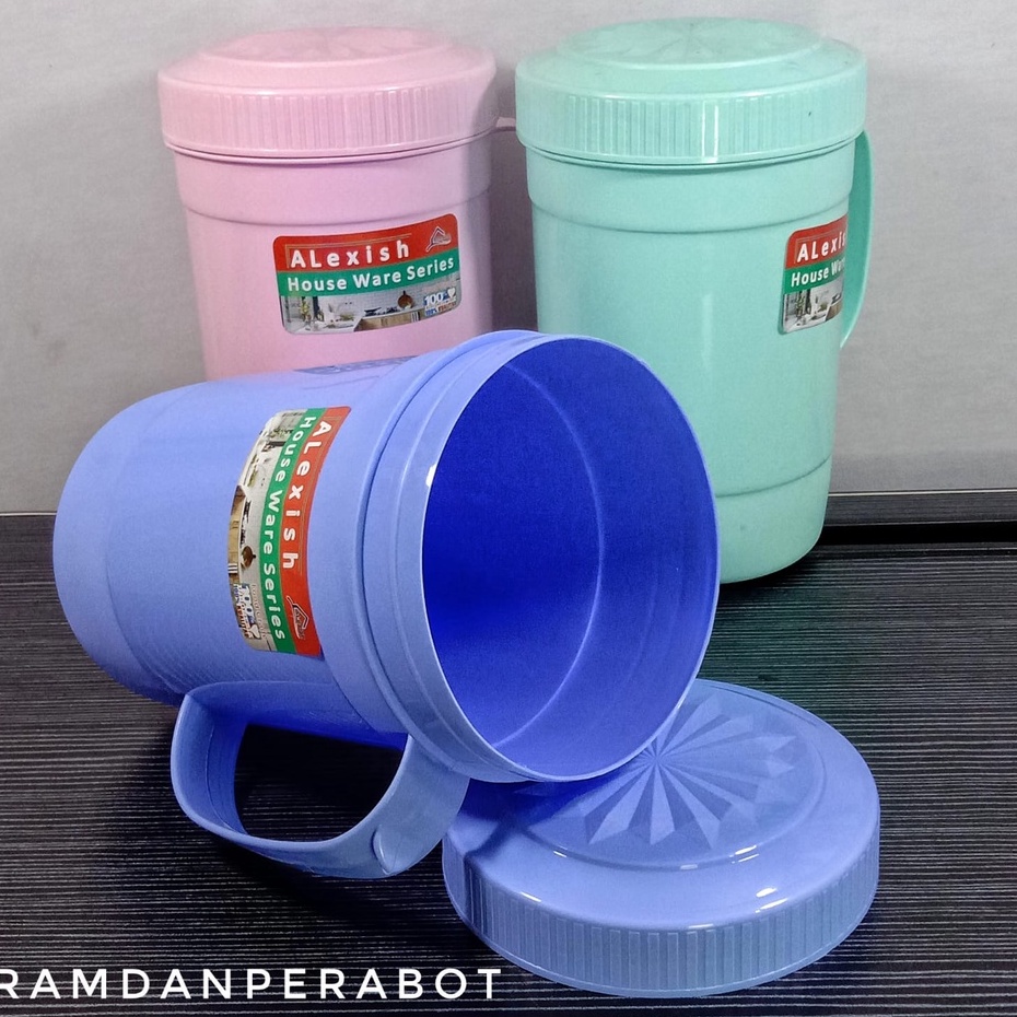 GELAS CANGKIR MUG PLASTIK BESAR