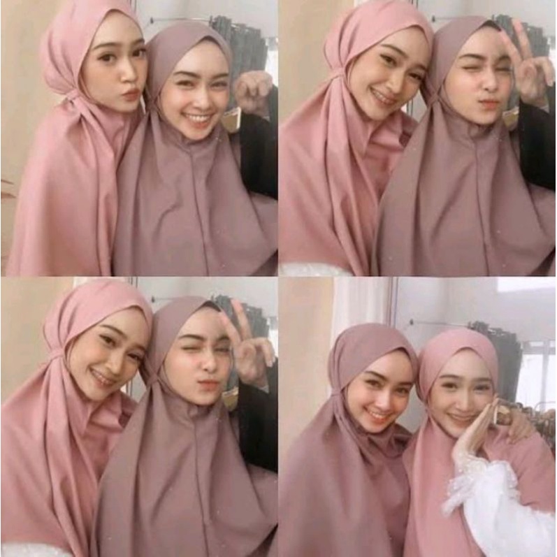 BERGO MAYSA HIJAB KERUDUNG BERGO KHIMAR MARYAM INSTAN TALI DIAMOND
