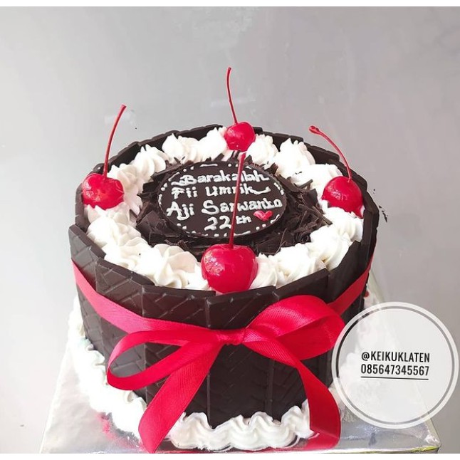 

Kue Ultah Tart Blackforest 14cm