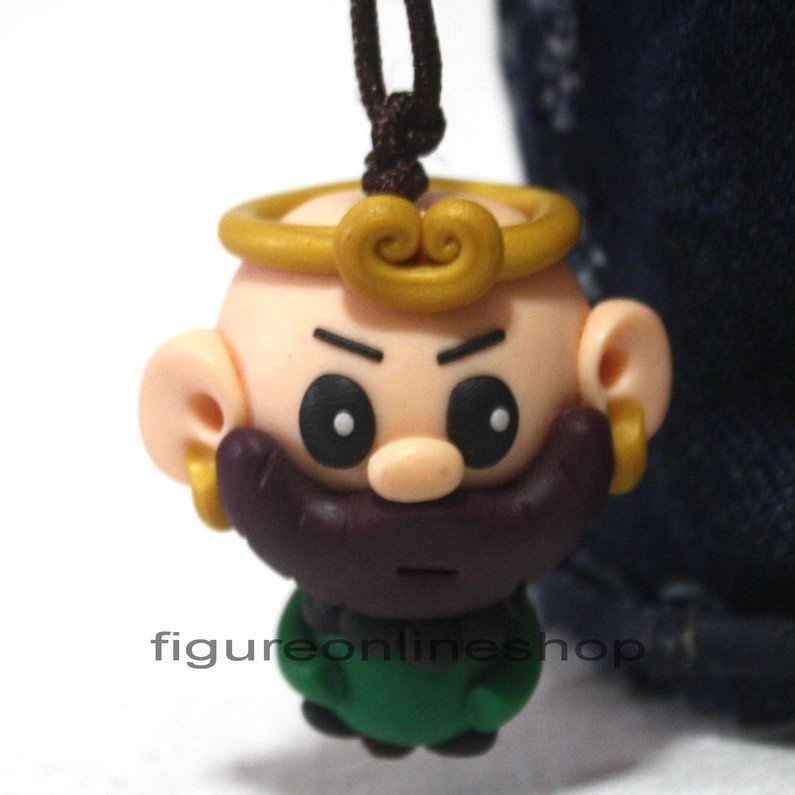 GANTUNGAN TAS / KUNCI CLAY 3D WU CHING (TEMAN SUN GO KONG)