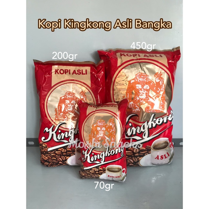 

Ds0Ds1D Kopi Bangka Kingkong Asli 200Gr Ds20X11