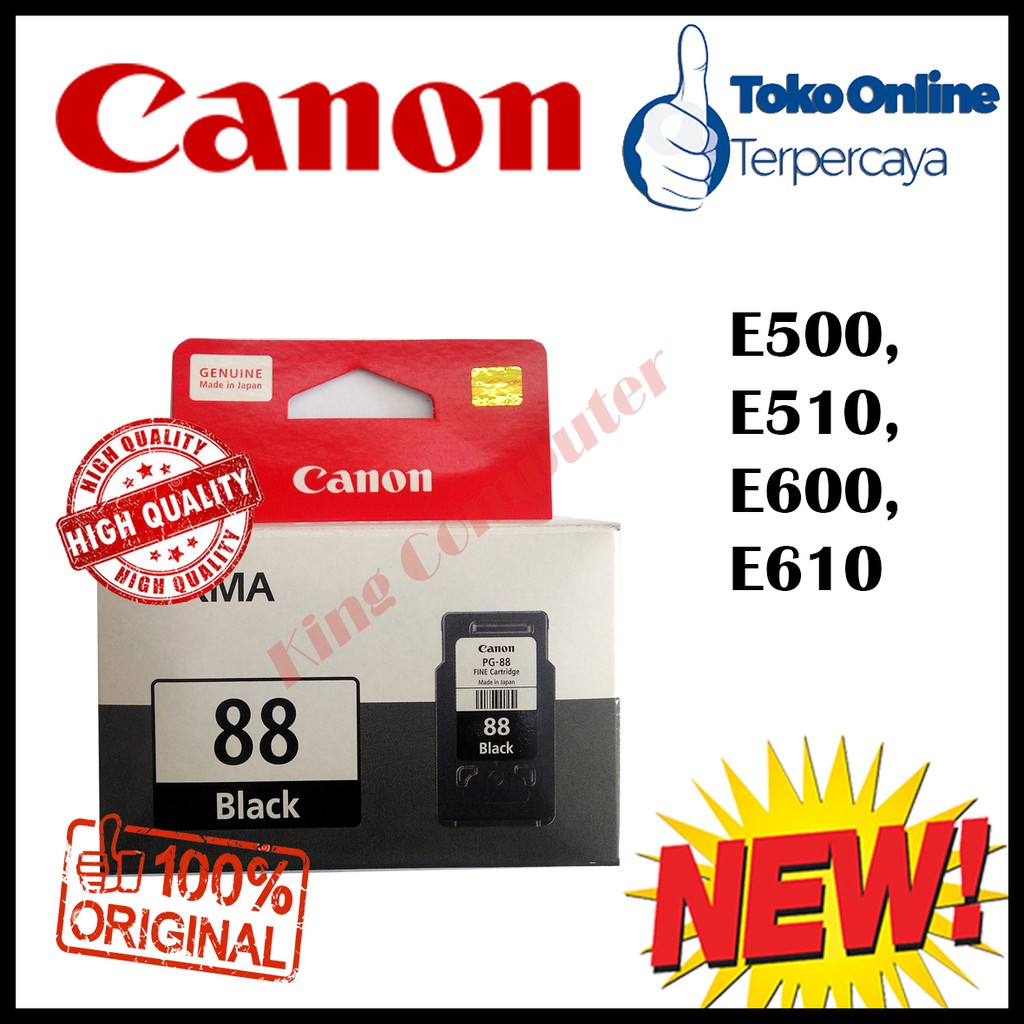 TINTA CANON PG 88 BLACK ORIGINAL