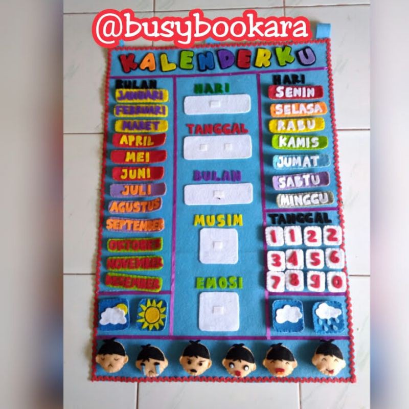 

kalender flanel
