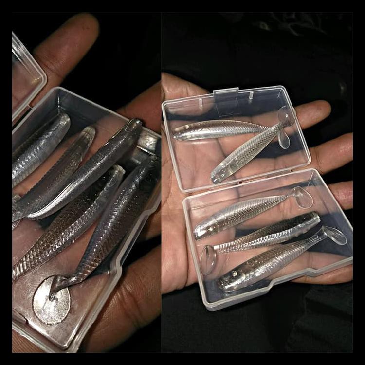 SPECIAL Umpan Pancing Model ikan Teri Laut soft lure silikon Fish Bait