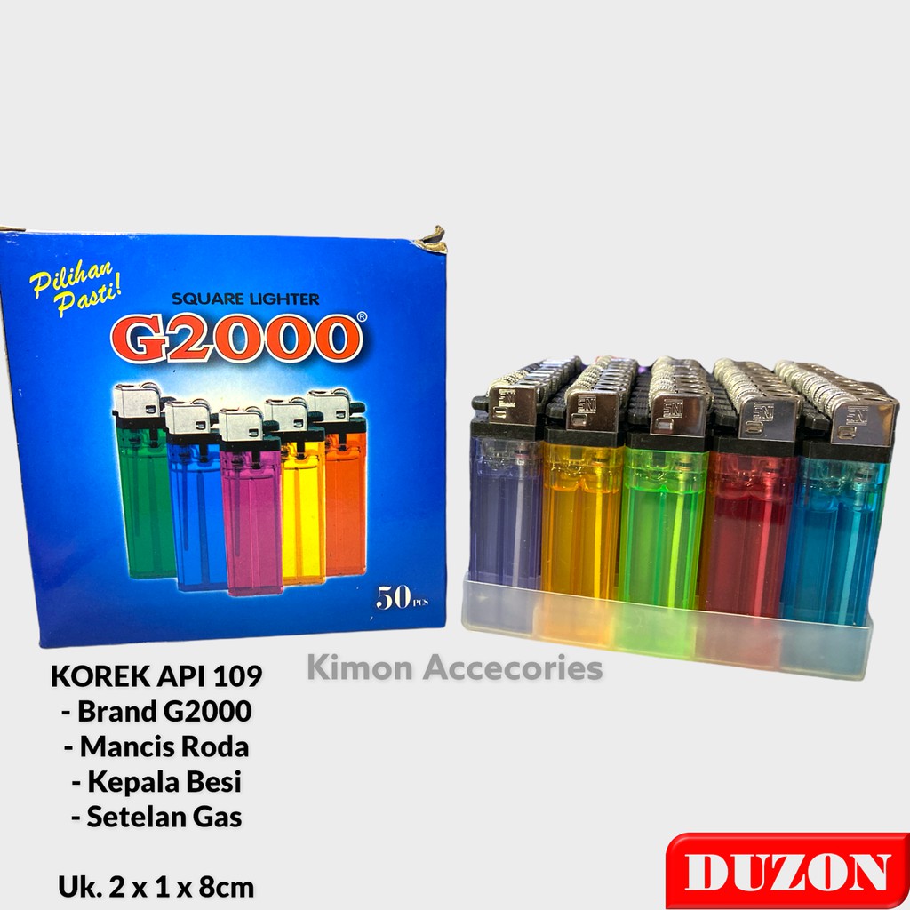 KOREK API 101 109 MANCIS ROKOK WARNA KEPALA BESI MANCIS RODA