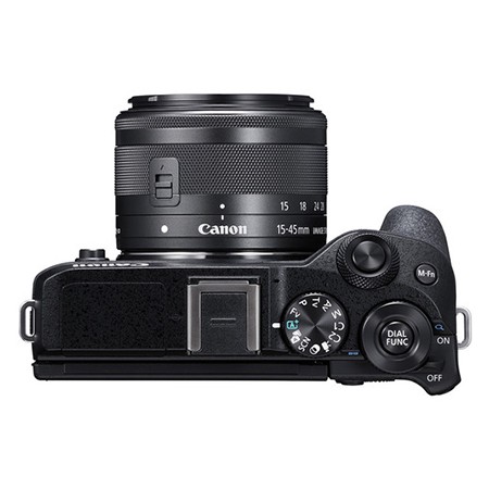 Canon EOS M6 Mark II Kit 15-45mm IS STM - GARANSI RESMI