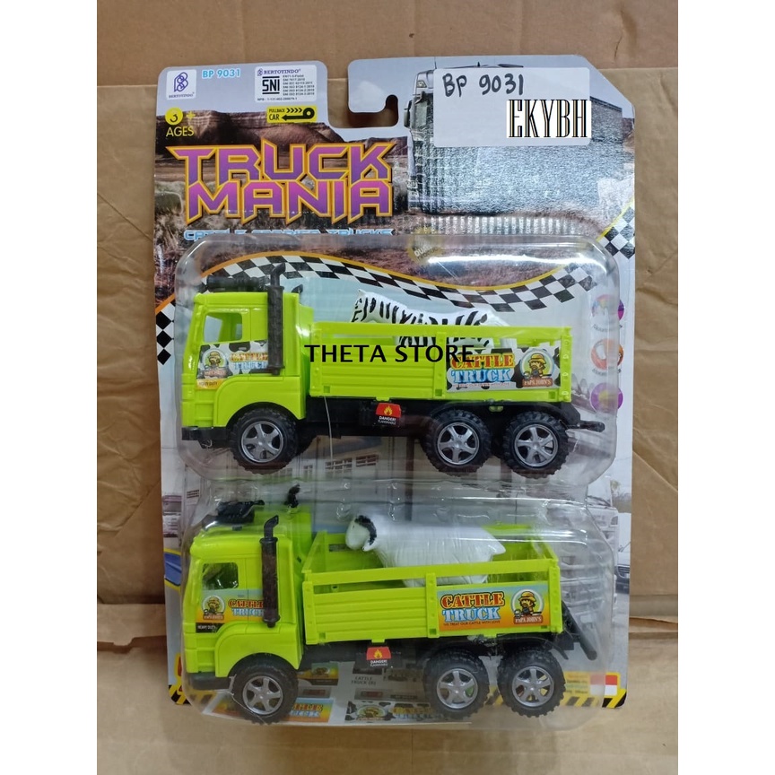 MAINAN MOBIL TRUK KONTRUKSI BP9031 MAINAN MOBILAN TRUK MAINAN ANAK LAKI LAKI MOBIL TRUK ANGKAT HEWAN