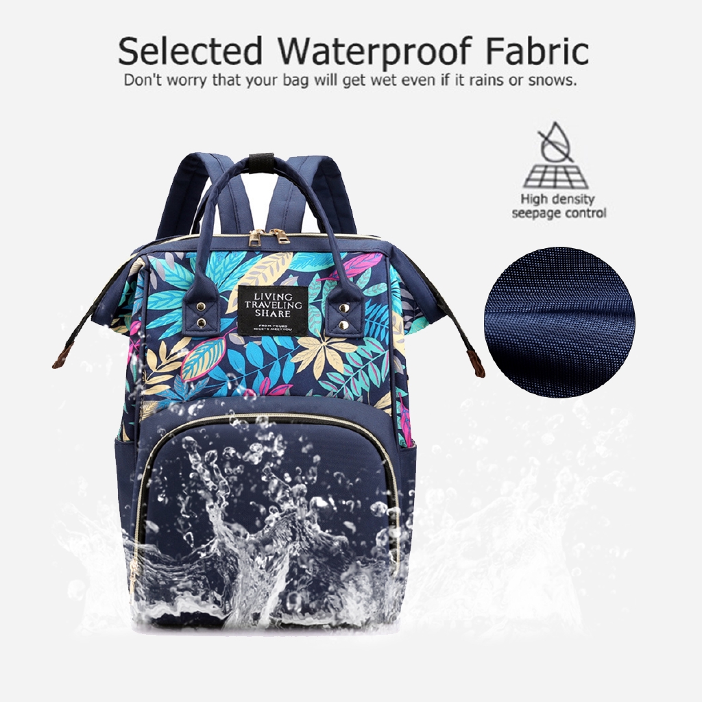 Women Backpack Bayi Diaper Bag Tas Perlengkapan Multifungsi Ransel Tas Botol Susu Baby Backpack