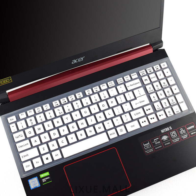 Lixue Acer Shadow Knight Rock4 Generations An515-55 Nitro 5 Pelindung Keyboard Laptop 15.6 &quot;Bahan Silikon