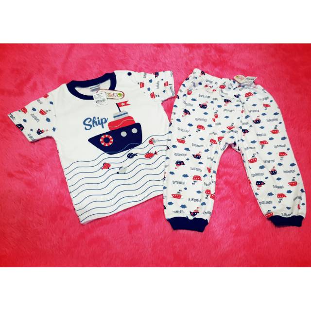 Piyama Anak Baju Tidur Pipiniko size XL