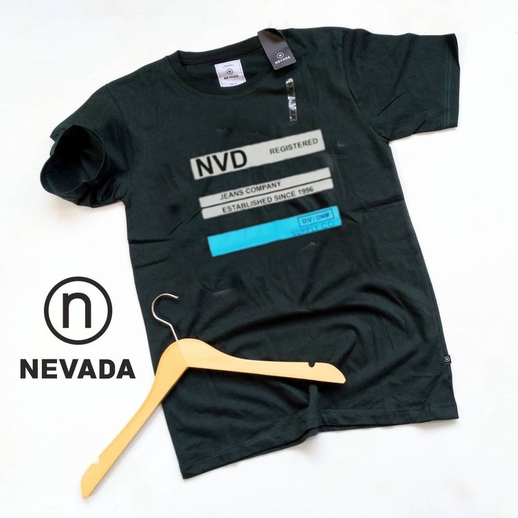 [Bayar di tempat] Kaos Distro Nevada Size L XL Terlaris