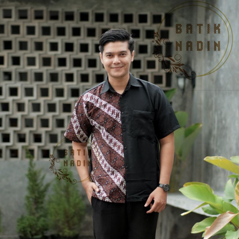 Baju Batik Kerja Jumbo Modern dan Termurah