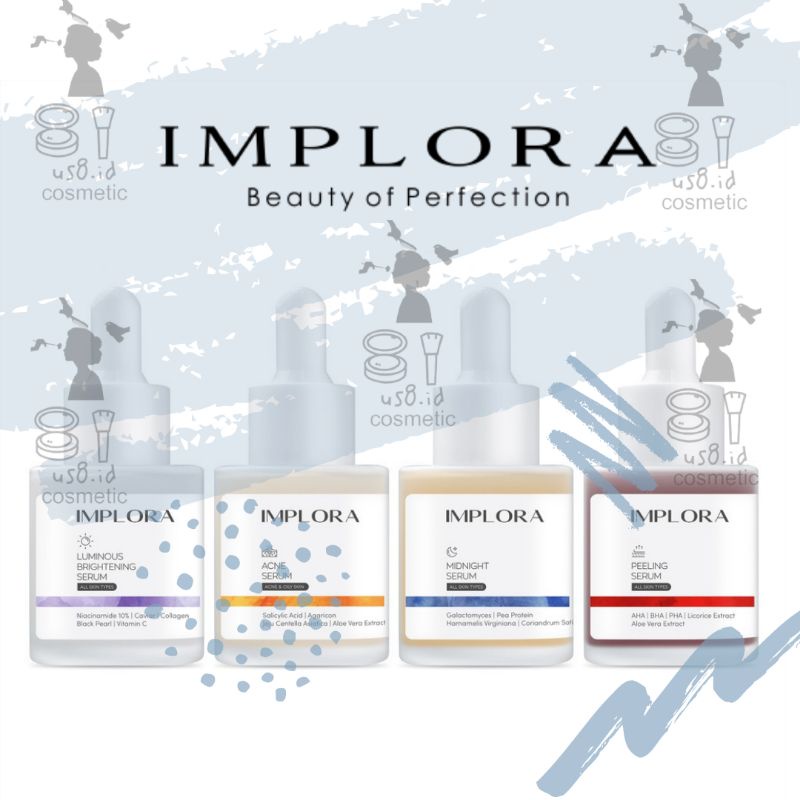 Implora Face Serum 20 ml - Luminous Brightening Serum/Acne