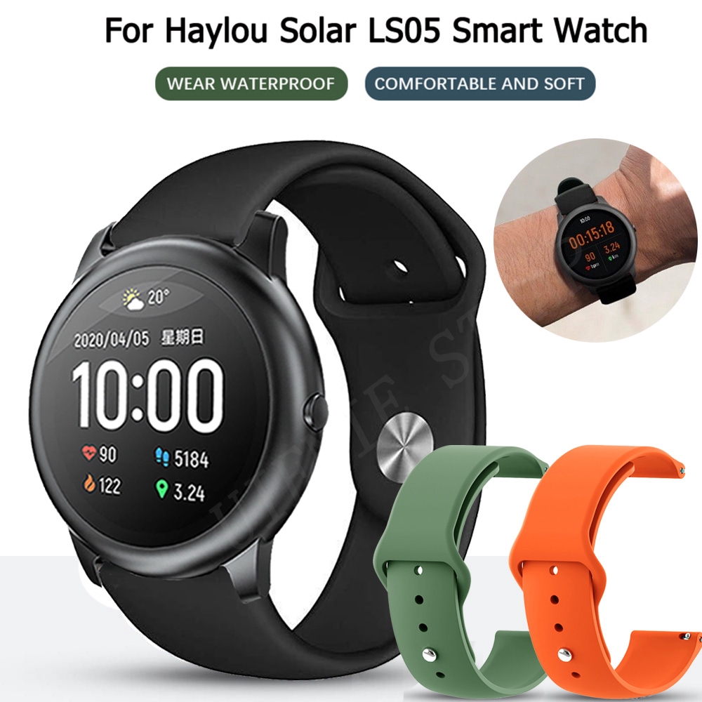 Strap Silikon Lembut 22mm Untuk Smartwatch Xiaomi Haylou