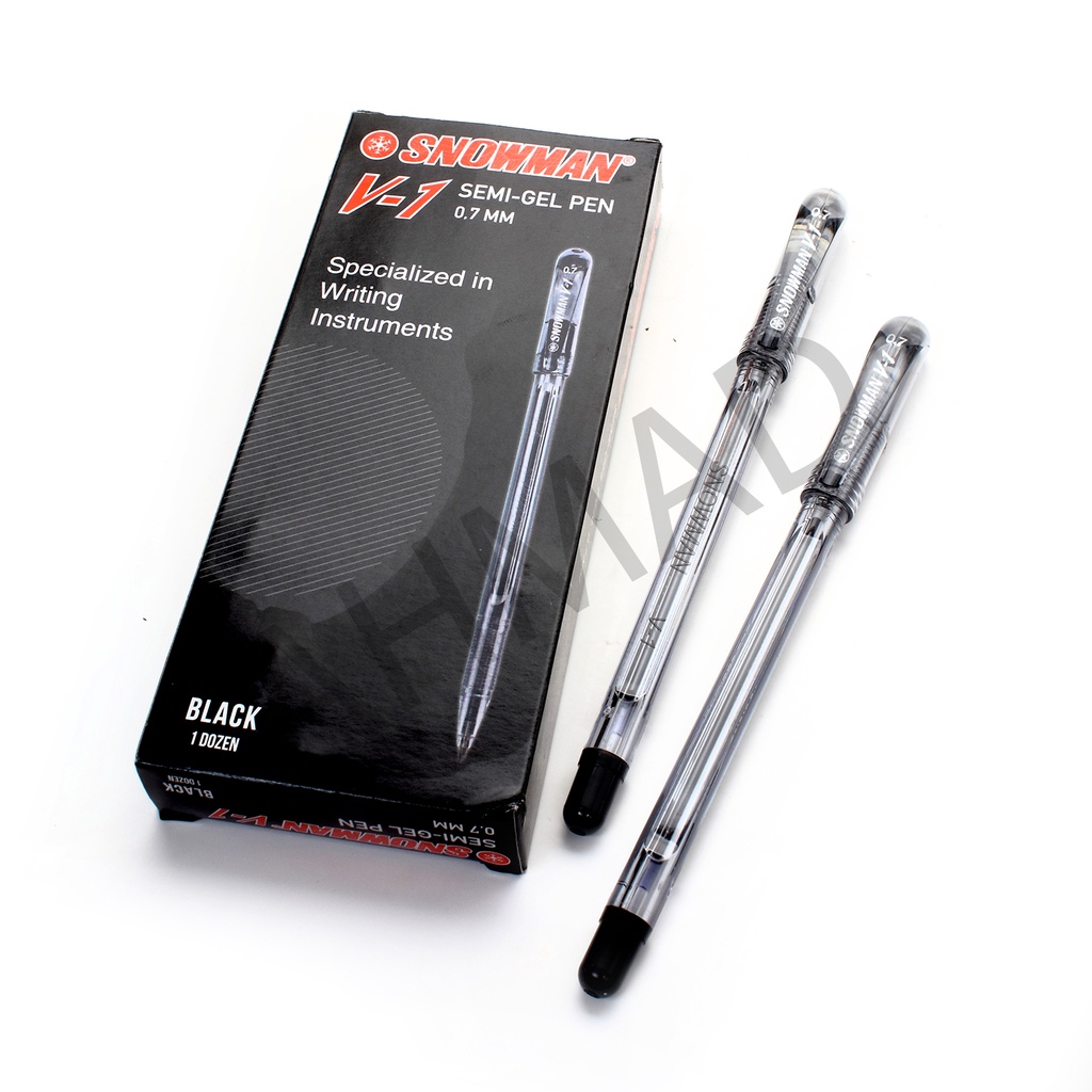 

Snowman V1 - Pulpen Tinta HITAM [1 PCS ]