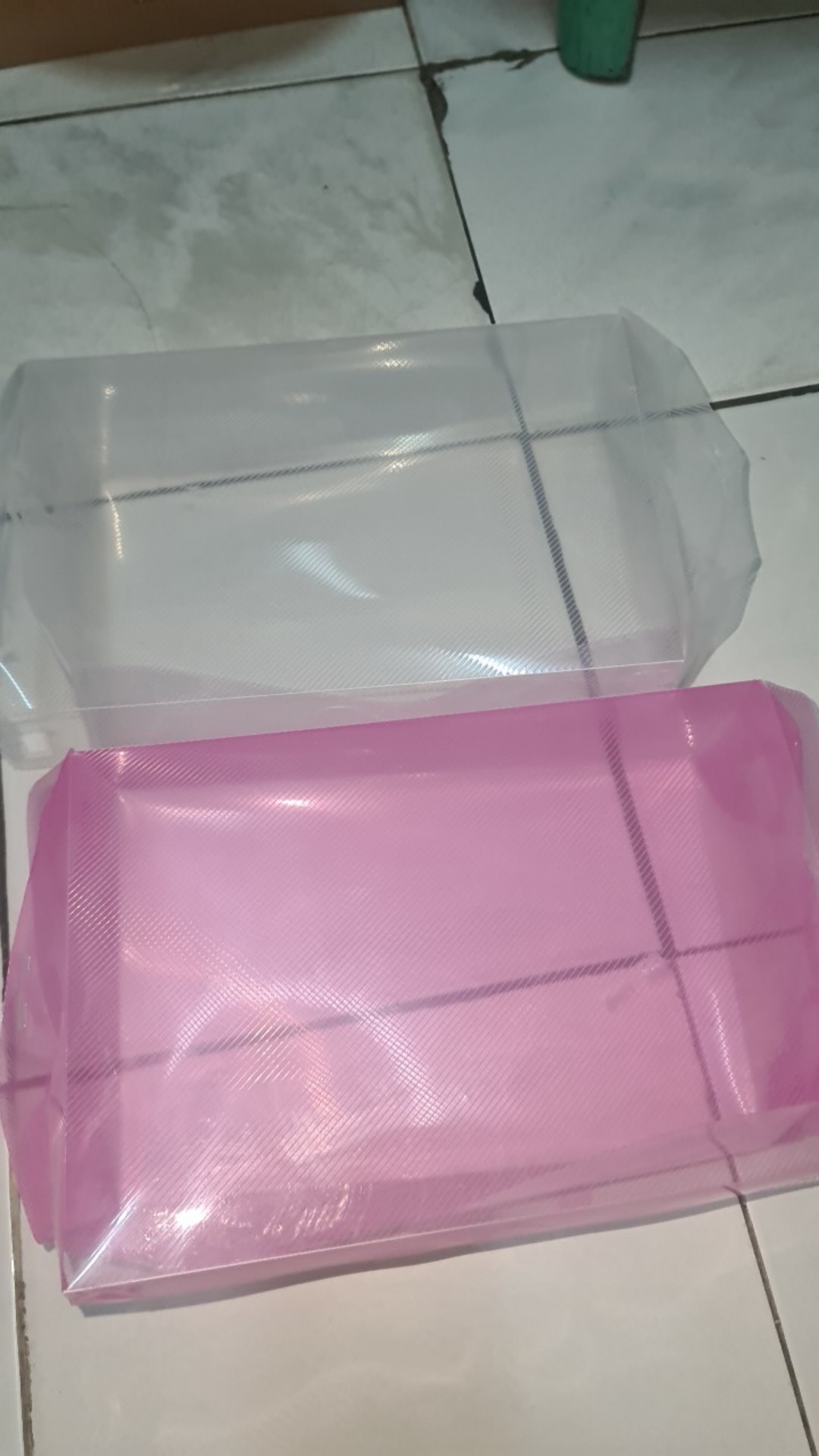 Kotak Sepatu Transparan / Shoes Box Tempat Penyimpanan Sepatu Sandal
