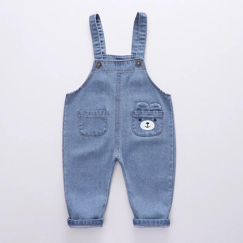 OVERALL PEEK A BOO OVERALL JEANS ANAK UNISEX 2-4 Tahun Overall Anak Jumpsuit Anak Pakaian Anak