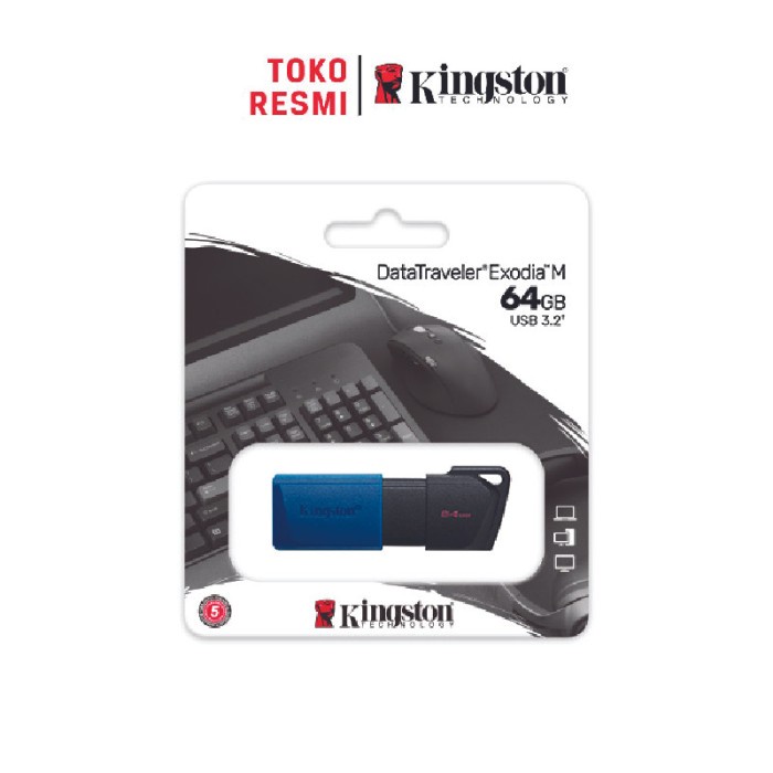 Flashdisk Kingston Data Traveler Exodia DTXM 64GB USB 3.2 Flash Drive