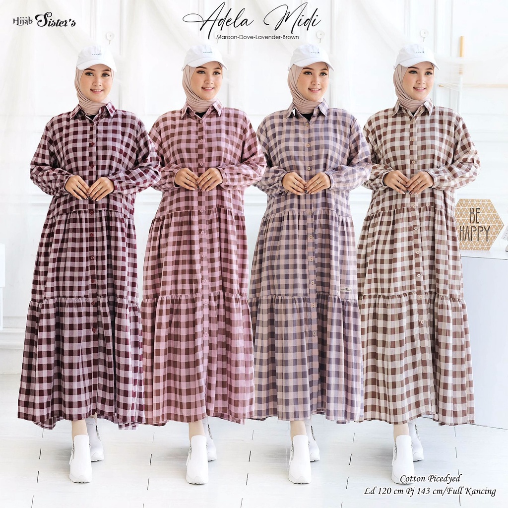 Hijab Sister's Adela Midi Dress