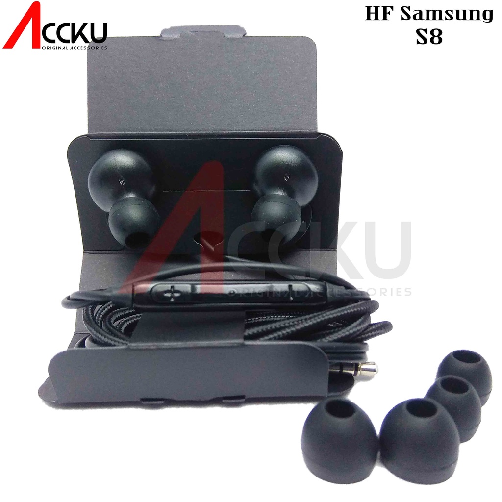 HANDSFREE EARPHONE HEADSET SAMSUNG S10 PLUS S8 S8 PLUS ORIGINAL