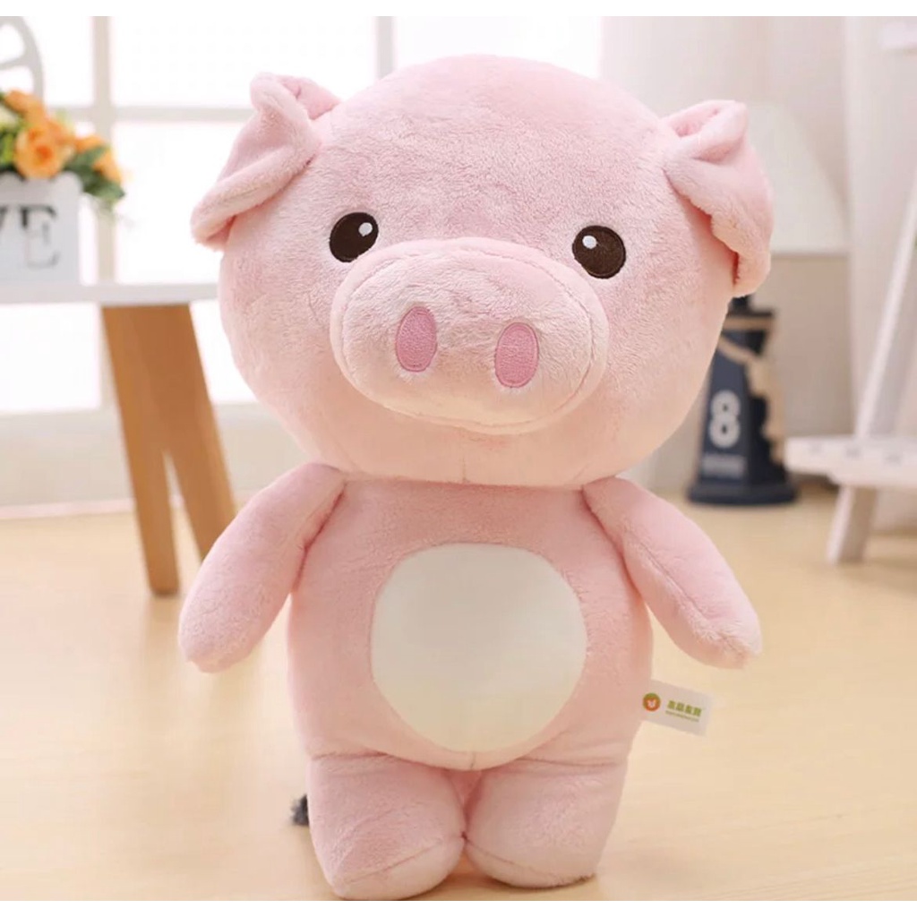 BONEKA PIG COW SAPI BABI IMPOR