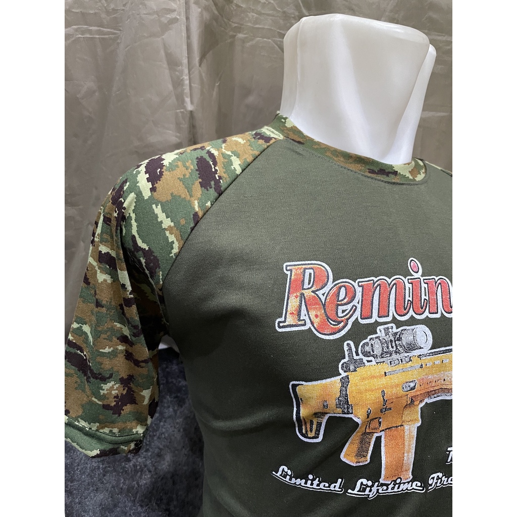 Kaos Raglan Linud - Kaos Raglan Loreng Kostrad Linud - Kaos Kostrad Linud