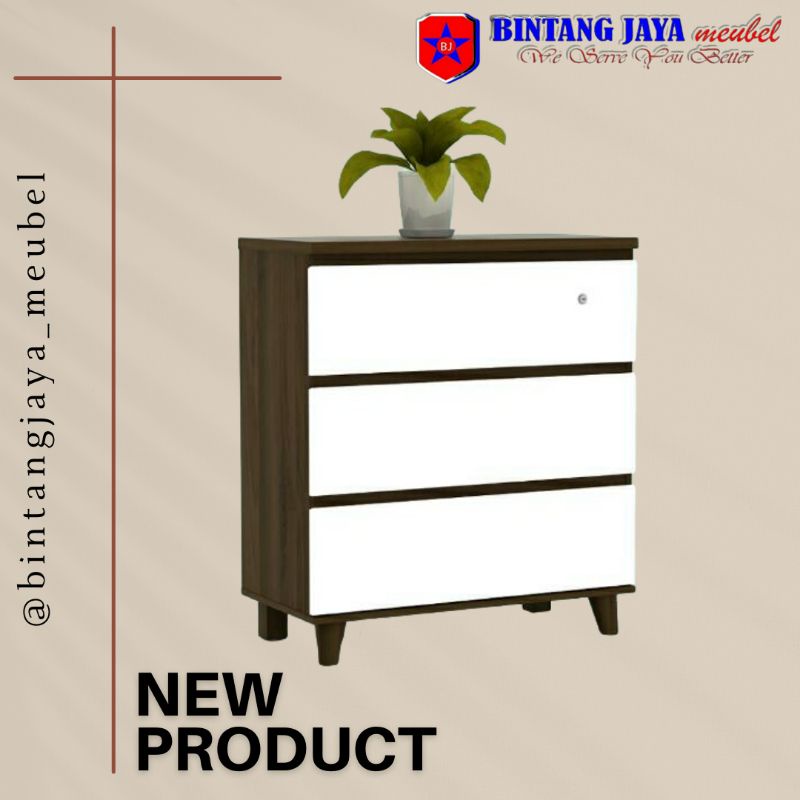 Pira - Oslo CH3 Lemari Laci